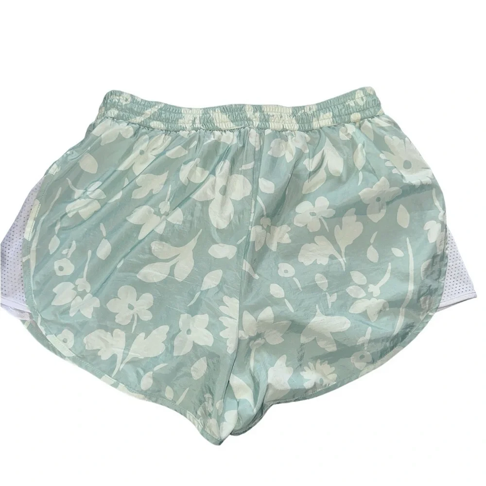 Kate Spade mint floral athletic shorts